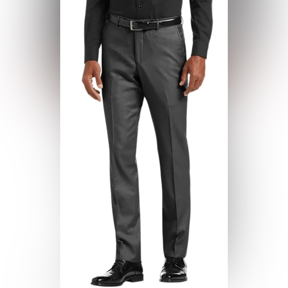 New - JOE Joseph Abboud Slim Fit Men’s Dress Pants - Charcoal Grey - 30”